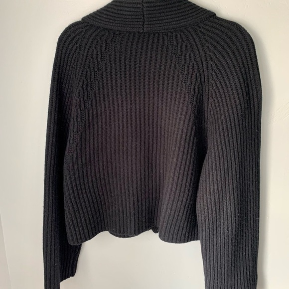 Zadig & Voltaire Black Tory Cardigan Sweater - Picture 7 of 7